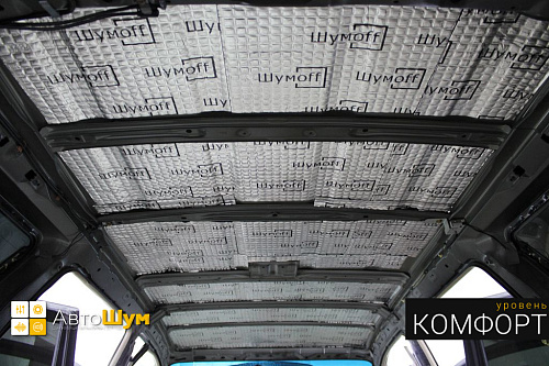 Виброизоляция крыши хонда одиссей