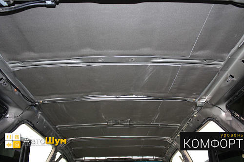 Шумоизоляция крыши хонда одиссей.