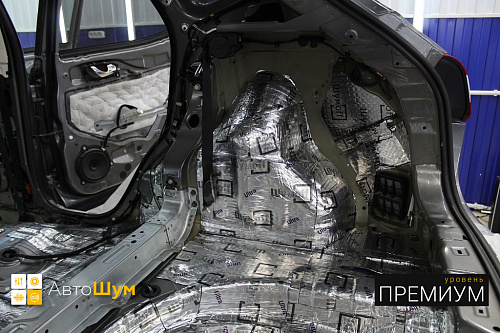 Виброизоляция арок Ниссан Кашкай