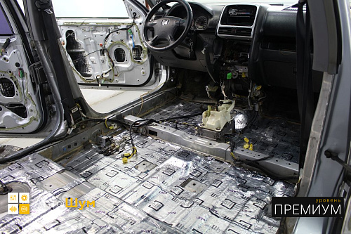 Виброизоляция пола Хонда СР-В 2