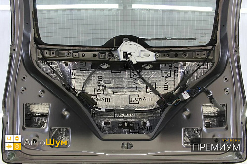 Виброизоляция пятой двери Хонда ЦР-В 4