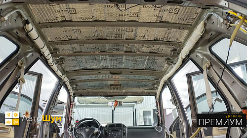 Виброизоляция крыши Сузуки Гранд Витары