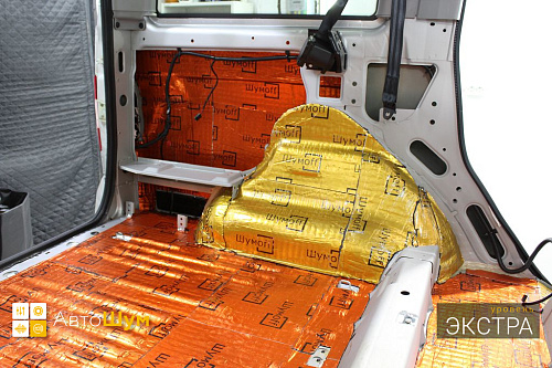 Виброизоляция арок УАЗ Патриот