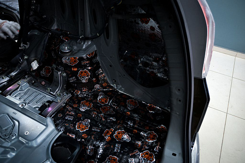 Виброизоляция крыльев Хонда Фит Шатл