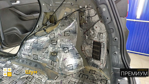 Виброизоляция крыльев и арок Лифан Х70