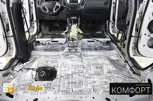 Виброизоляция пола Хендай Ix35