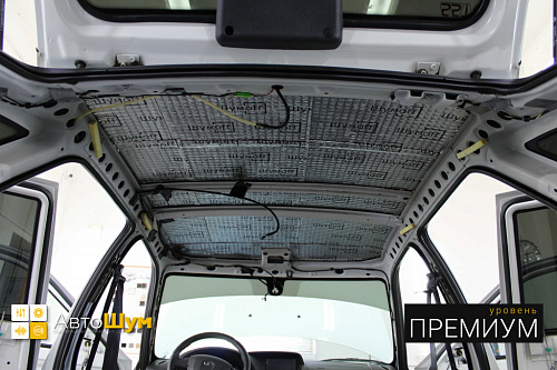 Виброизоляция крыши лады приоры.