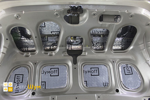 Виброизоляция крышки багажника Хендай Элантра