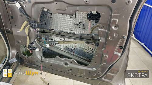 Виброизоляция дверей Ниссан Мурано