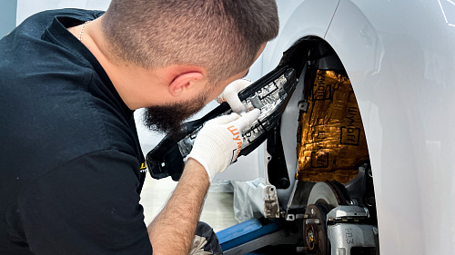 Третий слой виброизоляции арок Хонда Н-ВГН