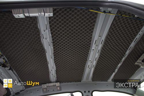 Шумоизоляция крыши Киа Рио ФБ