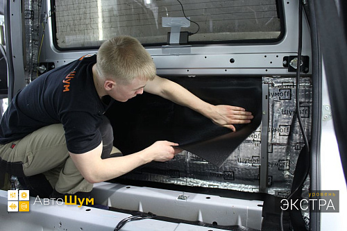 Шумоизоляция багажника Уаз Патриот Пикап