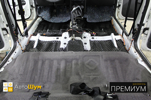 Шумоизоляция пола лады приоры