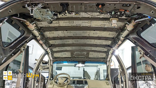 Виброизоляция крыши Ниссан Мурано