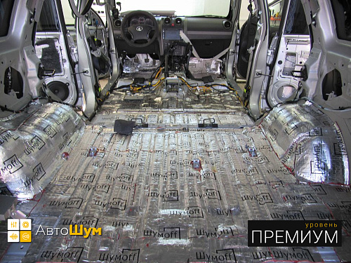 Виброизоляция багажника Грейт Вол Ховер.