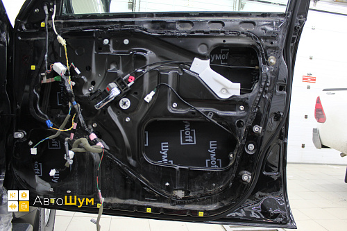 Виброизоляция дверей лексус лх 470