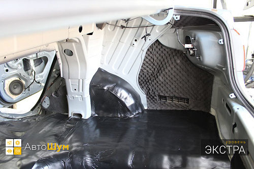 Шумоизоляция арок Киа Рио