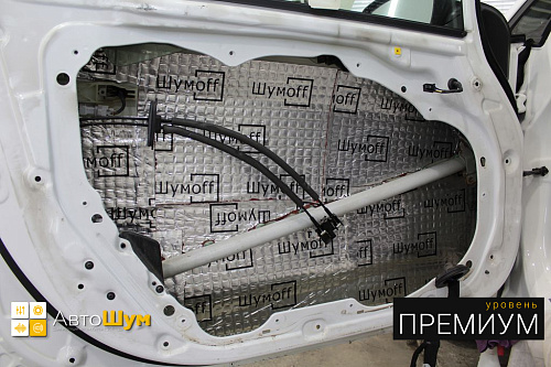 Виброизоляция дверей киа церато