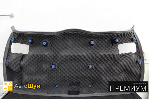 Шумоизоляция обшивки крышки багажника Хендай Туссан