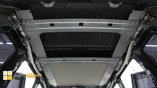 Штатная шумоизоляция Ниссан Х-Трейл T31