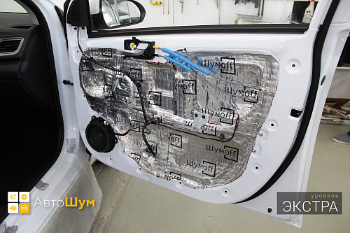 Шумоизоляция дверей Хендай Солярис