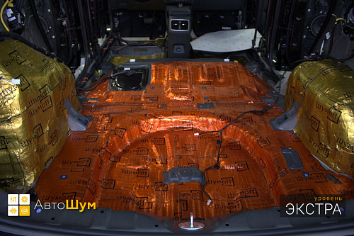 Виброизоляция багажника Хендай Туксон