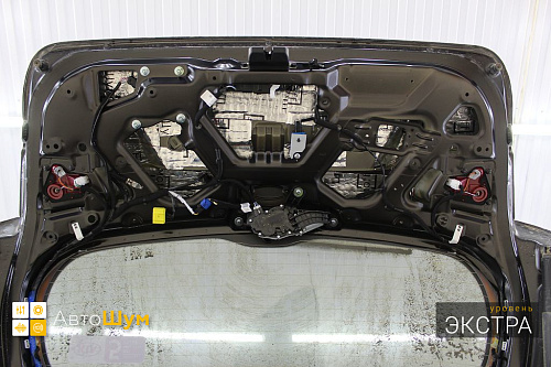 Виброизоляция пятой двери Киа Соренто Прайм