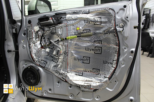 Виброизоляция дверей Хонда Стэпвэгон