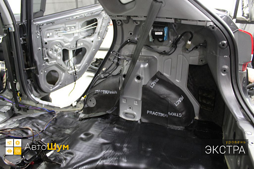 Звукоизоляция арок Киа Рио