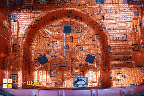 Виброизоляция багажника Тойота Функарго