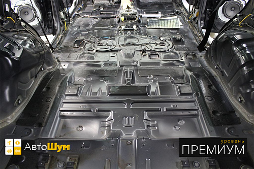 Заводская виброизоляция пола Киа Соренто