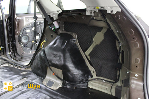 Шумоизоляция арок Киа Соренто