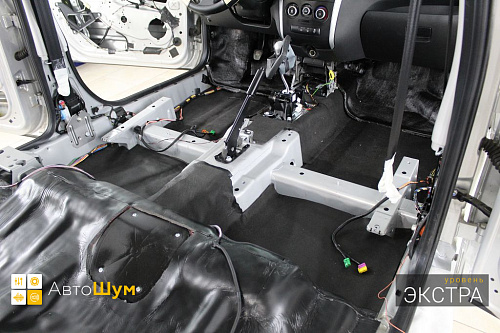 Звукоизоляция днища Датсун Он До