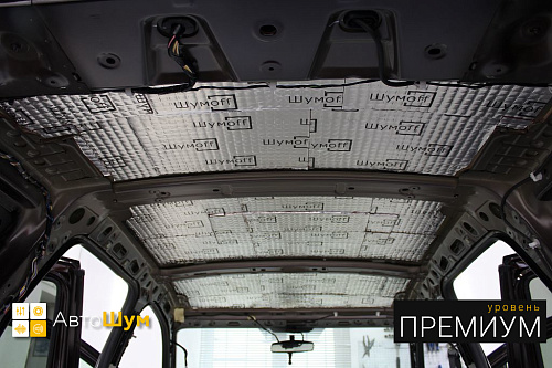 Виброизоляция крыши Ниссан Террано