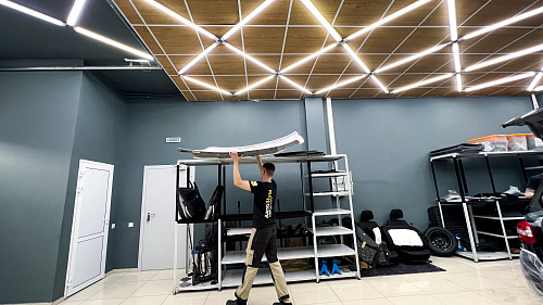 Разбор крыши Лада Гранта