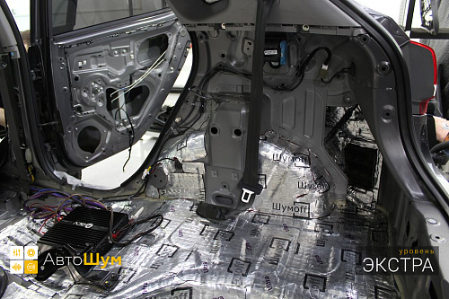 Виброизоляция арок Киа Рио