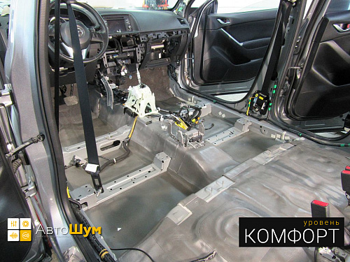 Шумка пола мазды сх 5