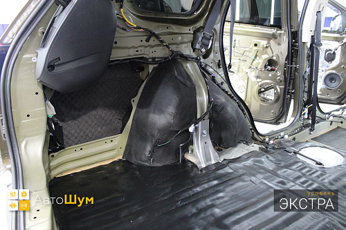 Звукоизоляция арок Митсубиси Аутледер