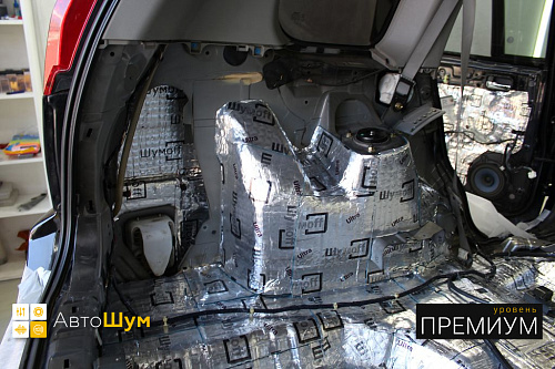 Виброизоляция арок Ниссан Х Трейл