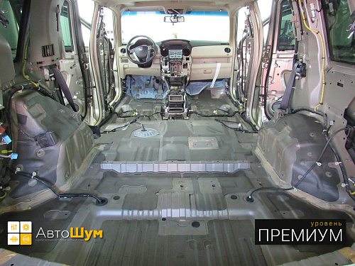 Штатная шумоизоляция пола хонда пилот