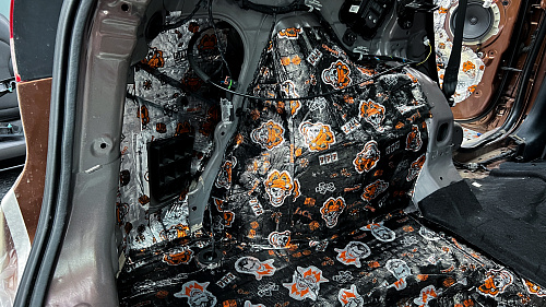 Виброизоляция арок Хендай Ай Икс 35