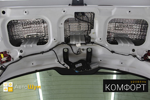 Виброизоляция крышки багажника Киа Спортейдж