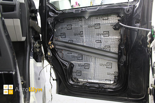 Виброизоляция дверей Volkswagen Caravelle