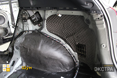 Звукоизоляция арок Хендай Икс 35