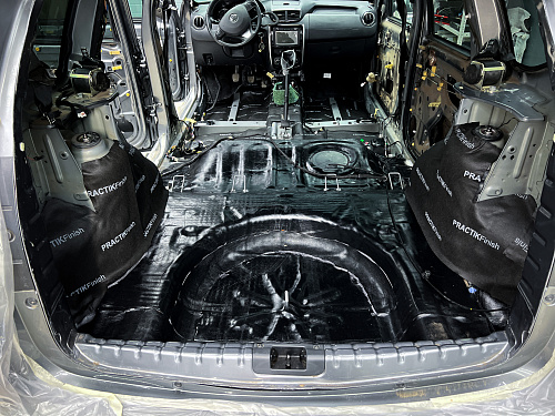 Шумоизоляция багажника и арок Ниссан Террано