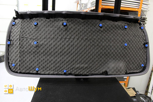 Шумоизоляция крышки багажника Киа Соренто