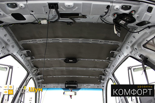 Шумоизоляция крыши Хендай Их35.