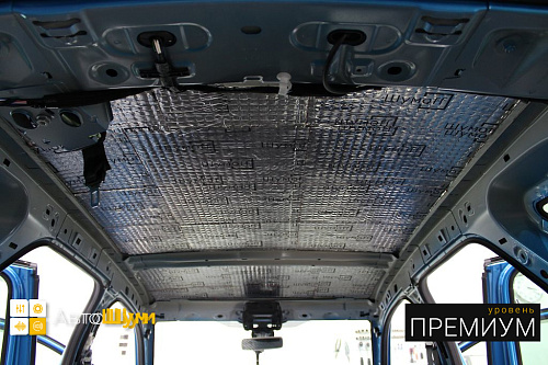 Виброизоляция крыши Рено Каптюр