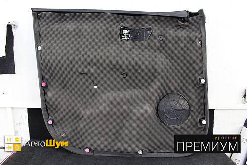 Шумоизоляция дверной обшивки Киа Соренто