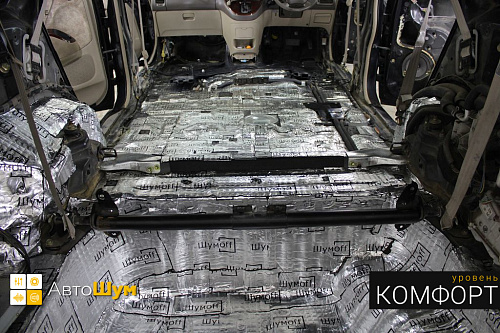 Виброизоляция багажника хонда одиссей.